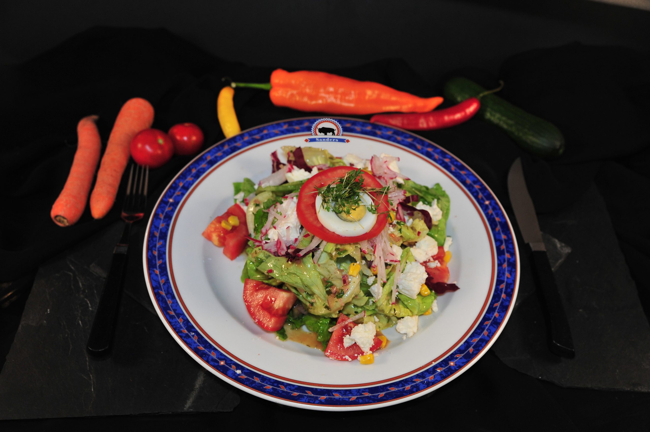 Feldsalat1912 Sanders Steakhaus Steakhaussalat