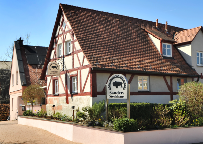 Sanders Steakhaus Eingang